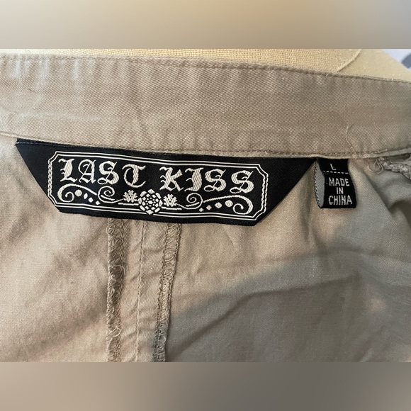 🤍Sweet little khaki utility bolero jacket🤍 - Picture 3 of 5